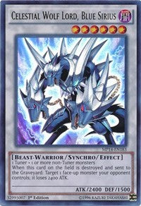 Celestial Wolf Lord, Blue Sirius [2014 Mega-Tins Mega Pack] [MP14-EN183] | Anubis Games and Hobby