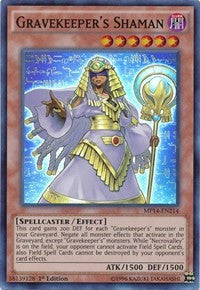 Gravekeeper's Shaman [2014 Mega-Tins Mega Pack] [MP14-EN214] | Anubis Games and Hobby