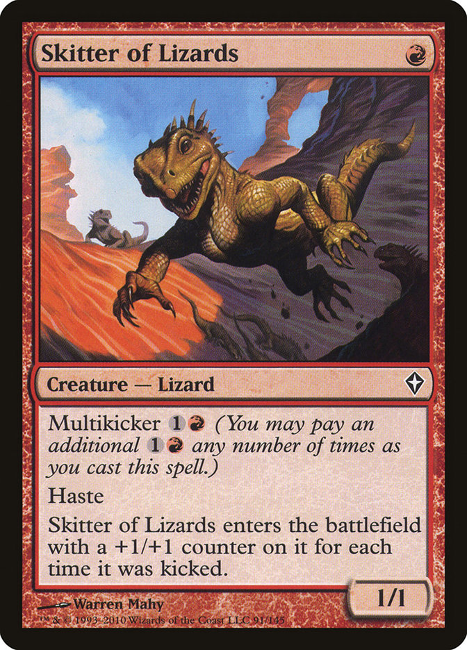 Skitter of Lizards [Worldwake] | Anubis Games and Hobby