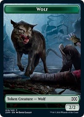 Wolf // Wurm (030) Double-Sided Token [Double Masters Tokens] | Anubis Games and Hobby