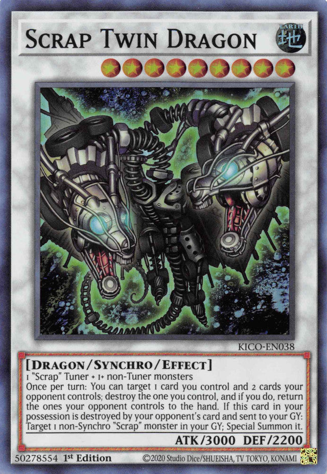 Scrap Twin Dragon [KICO-EN038] Super Rare | Anubis Games and Hobby