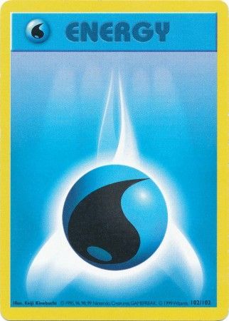 Water Energy (102/102) [Base Set Shadowless Unlimited] | Anubis Games and Hobby