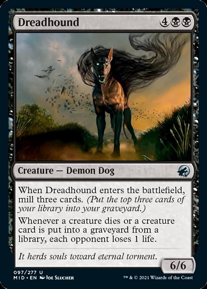 Dreadhound [Innistrad: Midnight Hunt] | Anubis Games and Hobby