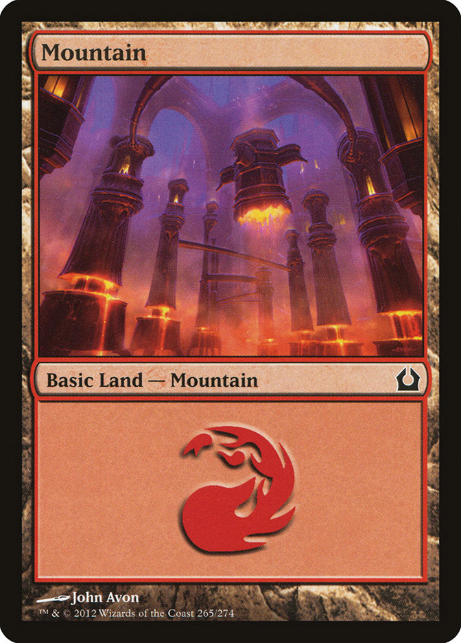 Mountain (265) [Return to Ravnica] | Anubis Games and Hobby