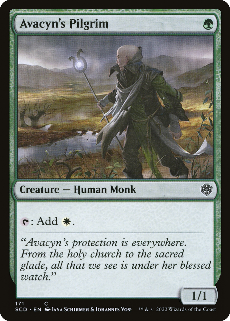 Avacyn's Pilgrim [Starter Commander Decks] | Anubis Games and Hobby
