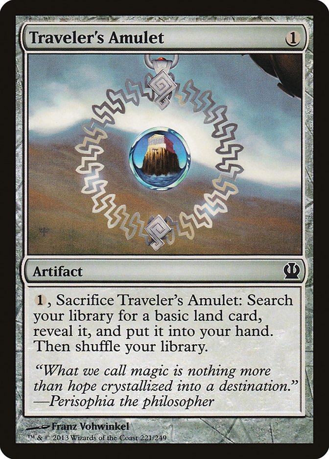 Traveler's Amulet [Theros] | Anubis Games and Hobby