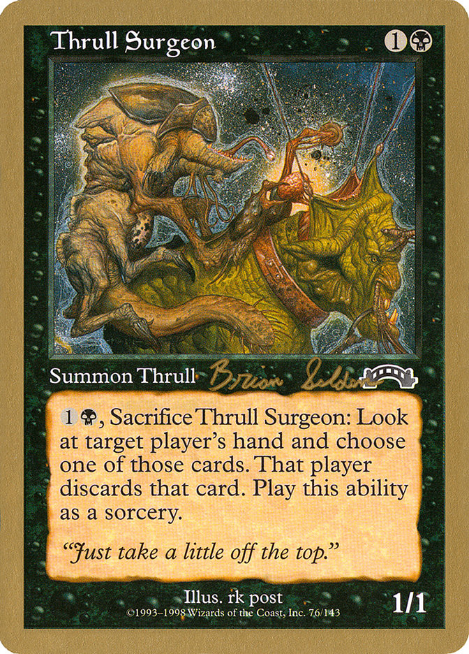 Thrull Surgeon (Brian Selden) [World Championship Decks 1998] | Anubis Games and Hobby