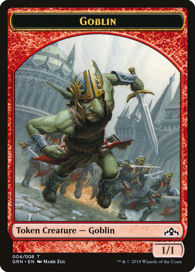 Goblin Token [Guilds of Ravnica Tokens] | Anubis Games and Hobby