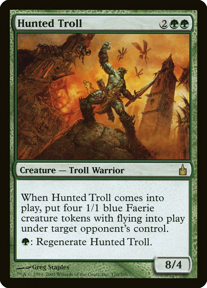 Hunted Troll [Ravnica: City of Guilds] | Anubis Games and Hobby