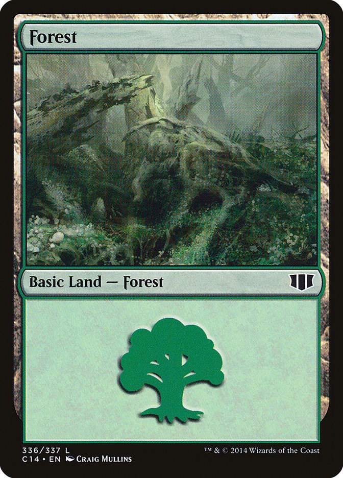 Forest (336) [Commander 2014] | Anubis Games and Hobby