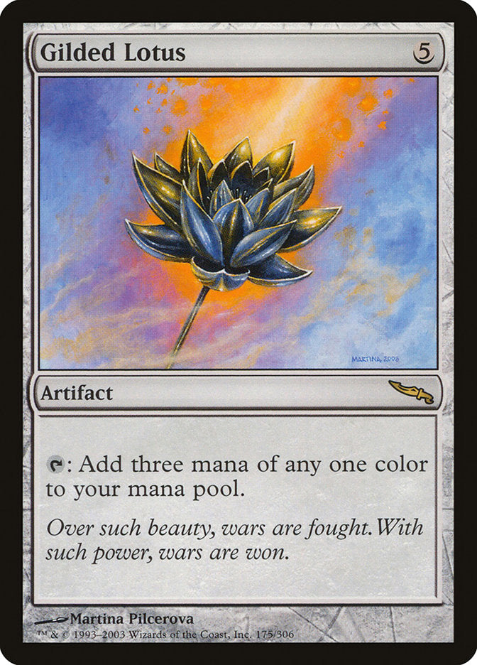 Gilded Lotus [Mirrodin] | Anubis Games and Hobby