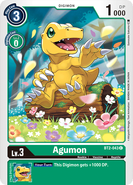 Agumon [BT2-043] [Release Special Booster Ver.1.0] | Anubis Games and Hobby