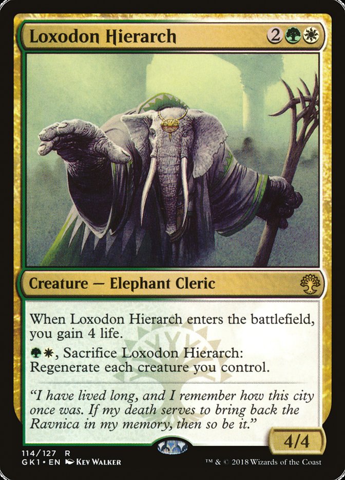 Loxodon Hierarch [Guilds of Ravnica Guild Kit] | Anubis Games and Hobby