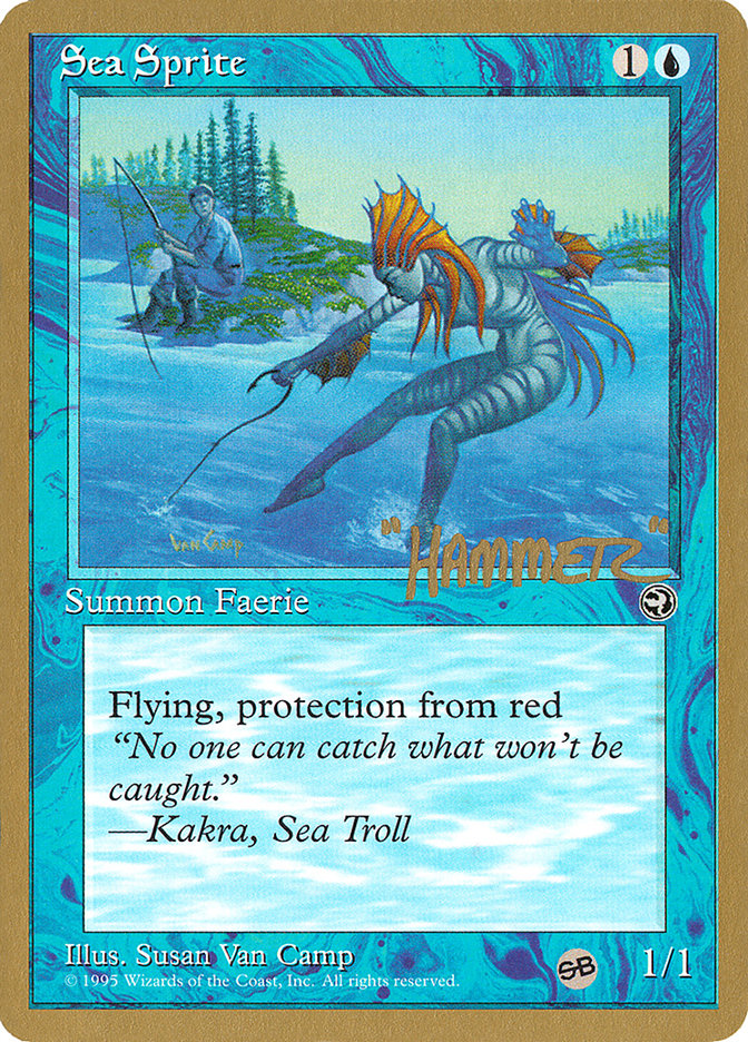 Sea Sprite (Shawn "Hammer" Regnier) (SB) [Pro Tour Collector Set] | Anubis Games and Hobby