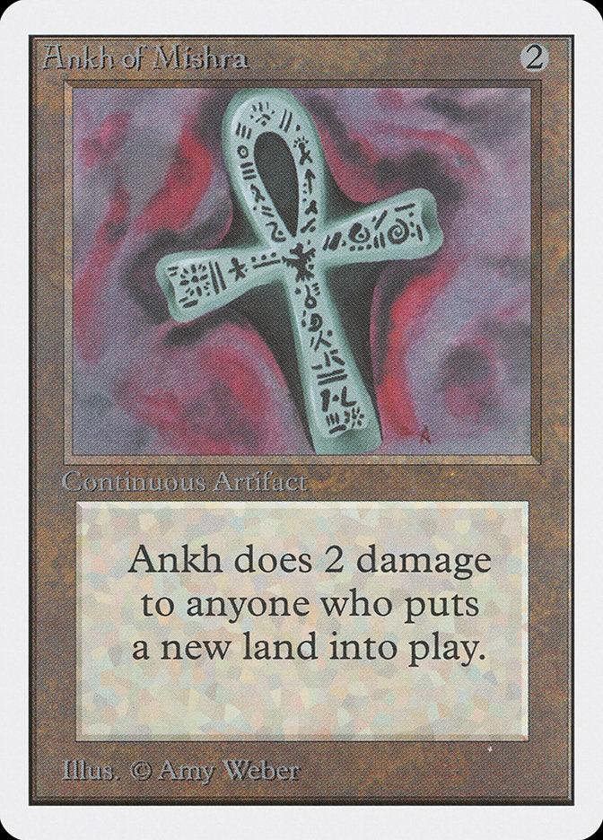 Ankh of Mishra [Unlimited Edition] | Anubis Games and Hobby