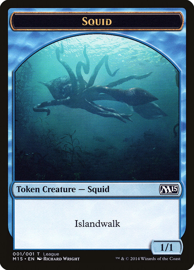 Squid Token [League Tokens 2014] | Anubis Games and Hobby