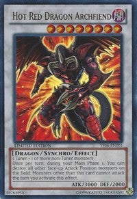 Hot Red Dragon Archfiend [Yu-Gi-Oh! 5D's Manga Promotional Cards] [YF06-EN001] | Anubis Games and Hobby