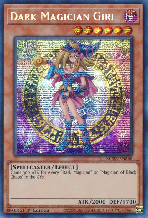 Dark Magician Girl [MP22-EN268] Prismatic Secret Rare | Anubis Games and Hobby