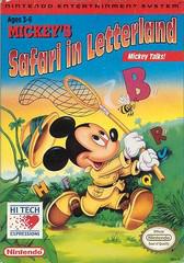 Mickey's Safari in Letterland - NES | Anubis Games and Hobby
