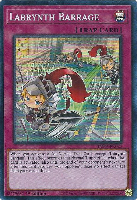 Labrynth Barrage [TAMA-EN025] Super Rare | Anubis Games and Hobby