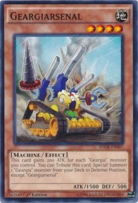 Geargiarsenal [Structure Deck: Geargia Rampage] [SDGR-EN007] | Anubis Games and Hobby