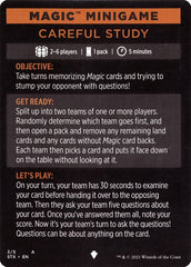 Careful Study (Magic Minigame) [Strixhaven: School of Mages Minigame] | Anubis Games and Hobby