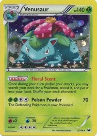 Venusaur (3/108) (Cosmos Holo) (Blister Exclusive) [Black & White: Dark Explorers] | Anubis Games and Hobby