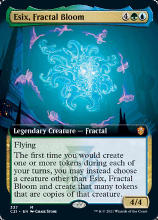 Esix, Fractal Bloom (Extended Art) [Commander 2021] | Anubis Games and Hobby