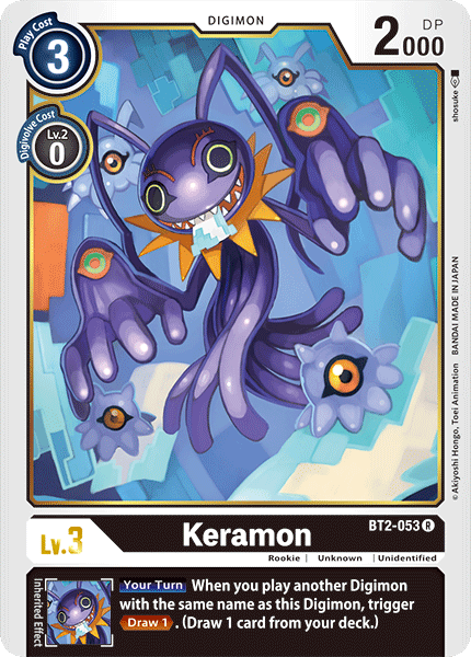 Keramon [BT2-053] [Release Special Booster Ver.1.0] | Anubis Games and Hobby