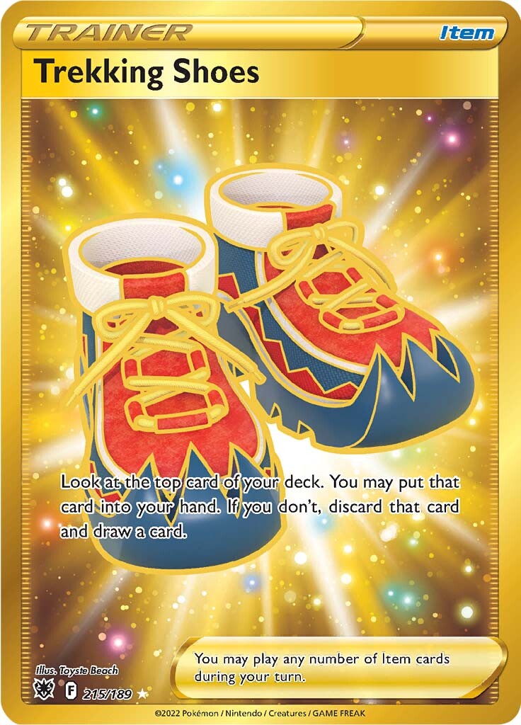 Trekking Shoes (215/189) [Sword & Shield: Astral Radiance] | Anubis Games and Hobby