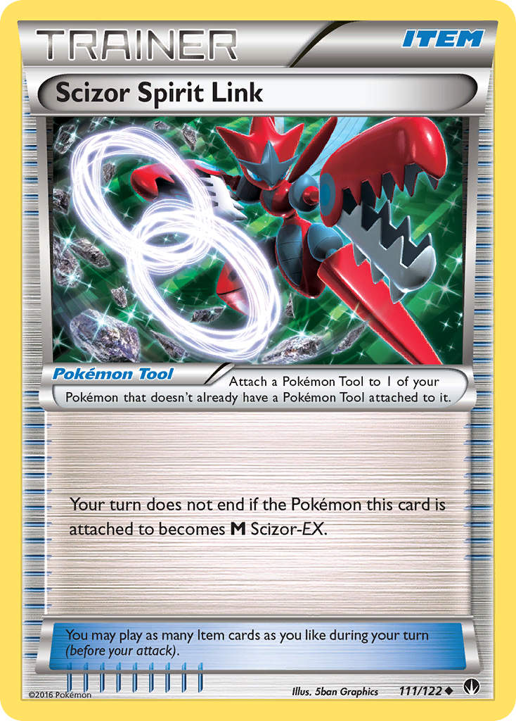 Scizor Spirit Link (111/122) [XY: BREAKpoint] | Anubis Games and Hobby
