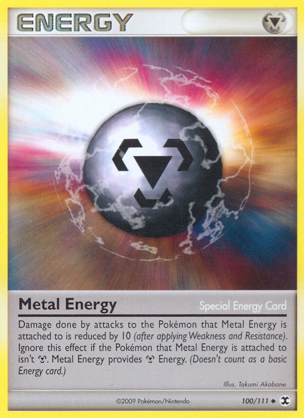 Metal Energy (100/111) [Platinum: Rising Rivals] | Anubis Games and Hobby