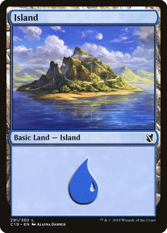 Island (291) [Commander 2019] | Anubis Games and Hobby