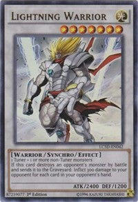 Lightning Warrior [Legendary Collection 5D's] [LC5D-EN042] | Anubis Games and Hobby