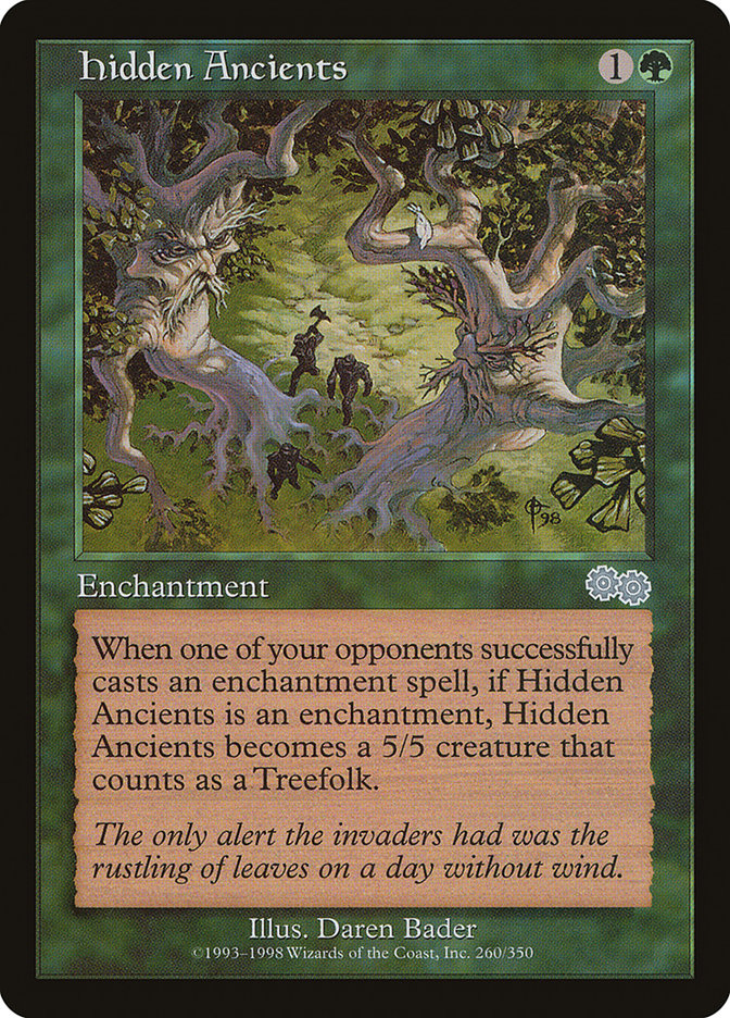 Hidden Ancients [Urza's Saga] | Anubis Games and Hobby