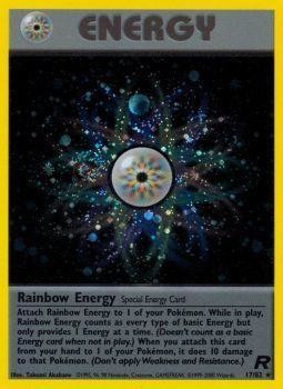 Rainbow Energy (17/82) [Team Rocket Unlimited] | Anubis Games and Hobby