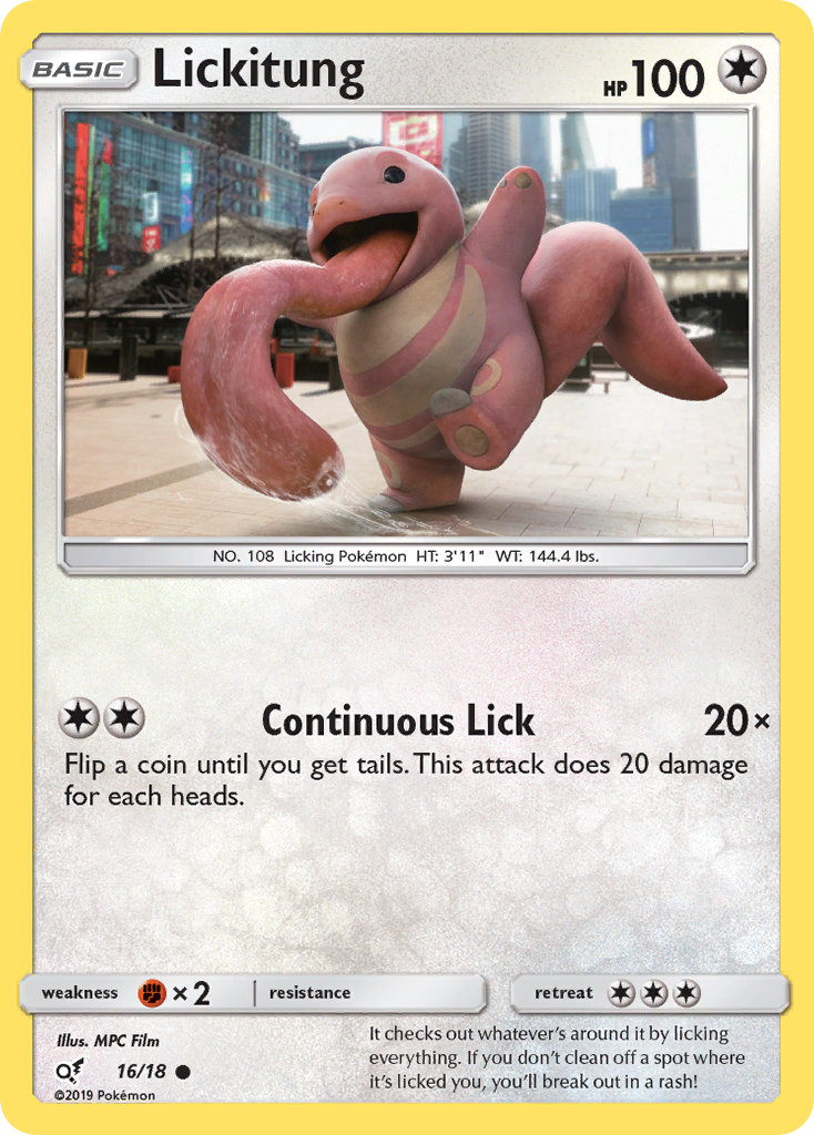 Lickitung (16/18) [Sun & Moon: Detective Pikachu] | Anubis Games and Hobby