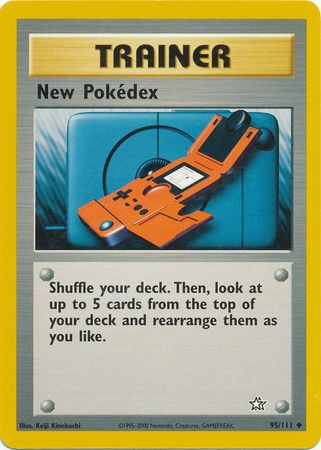 New Pokedex (95/111) [Neo Genesis Unlimited] | Anubis Games and Hobby