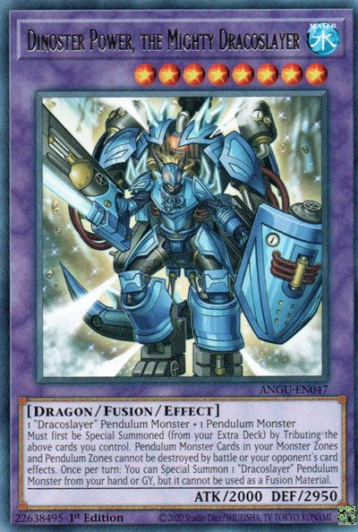 Dinoster Power, the Mighty Dracoslayer (Rare) [ANGU-EN047] Rare | Anubis Games and Hobby