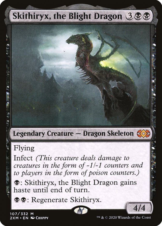 Skithiryx, the Blight Dragon [Double Masters] | Anubis Games and Hobby