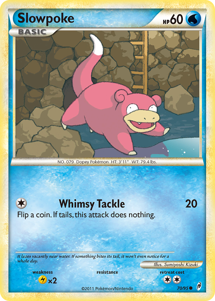 Slowpoke (70/95) [HeartGold & SoulSilver: Call of Legends] | Anubis Games and Hobby