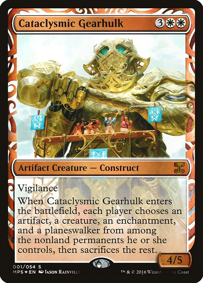 Cataclysmic Gearhulk [Kaladesh Inventions] | Anubis Games and Hobby