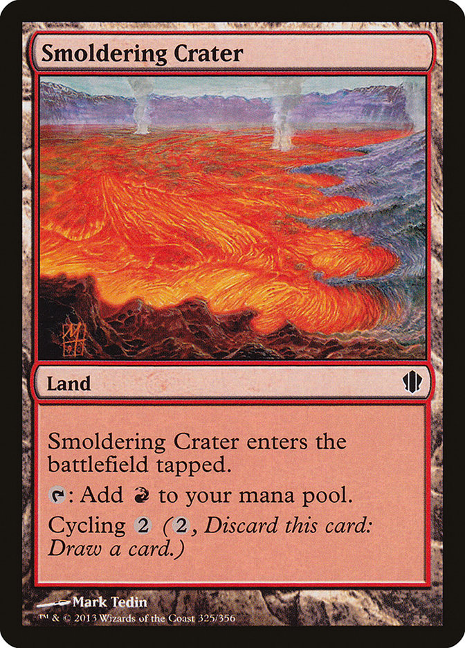 Smoldering Crater [Commander 2013] | Anubis Games and Hobby