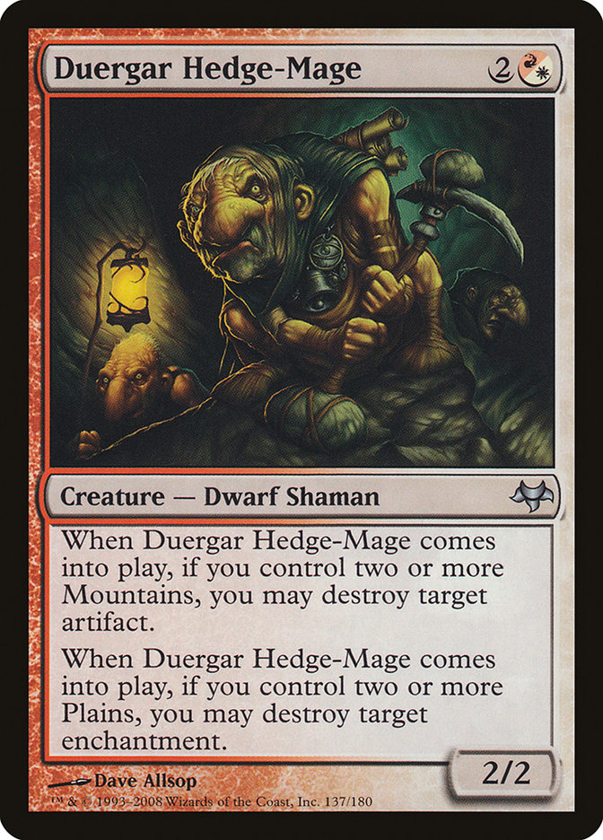 Duergar Hedge-Mage [Eventide] | Anubis Games and Hobby