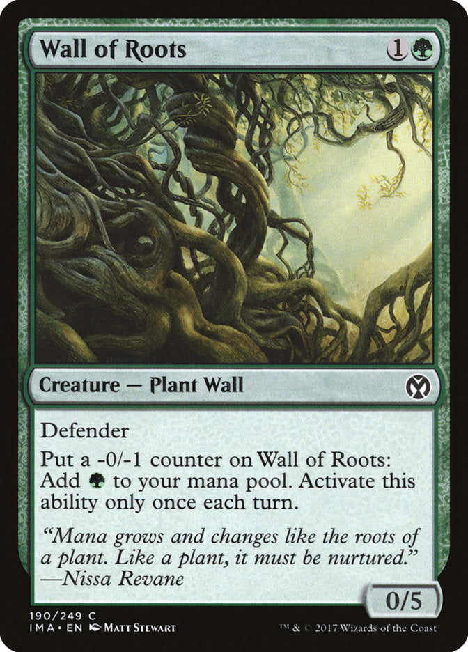 Wall of Roots [Iconic Masters] | Anubis Games and Hobby
