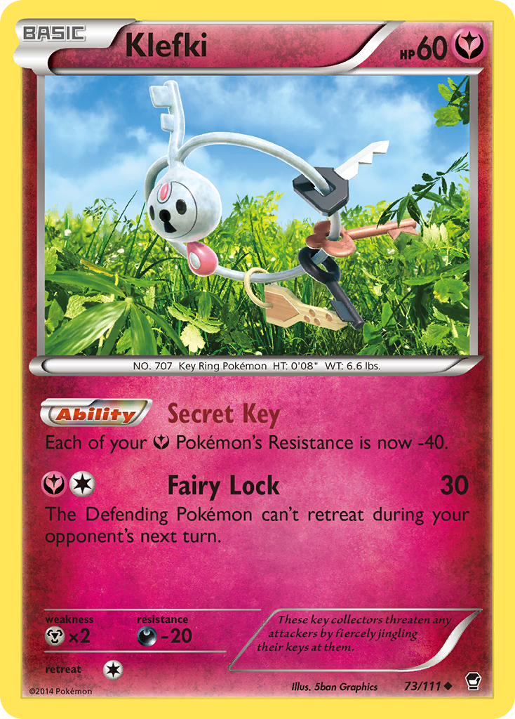 Klefki (73/111) [XY: Furious Fists] | Anubis Games and Hobby