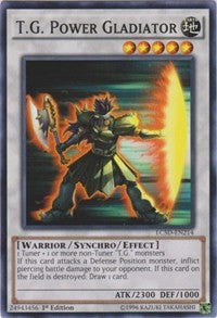 T.G. Power Gladiator [Legendary Collection 5D's] [LC5D-EN214] | Anubis Games and Hobby