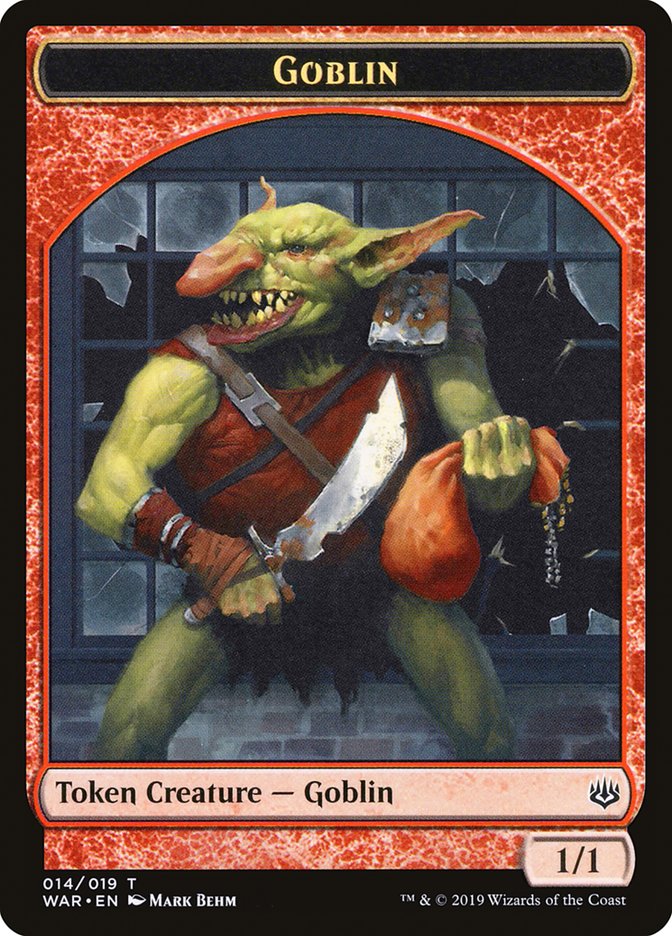 Goblin Token [War of the Spark Tokens] | Anubis Games and Hobby