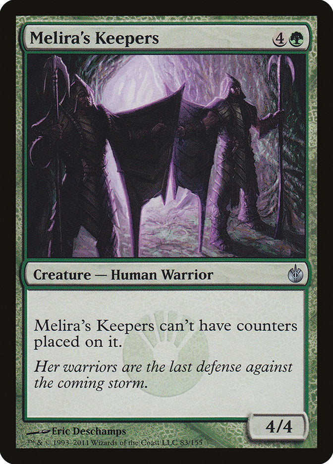 Melira's Keepers [Mirrodin Besieged] | Anubis Games and Hobby