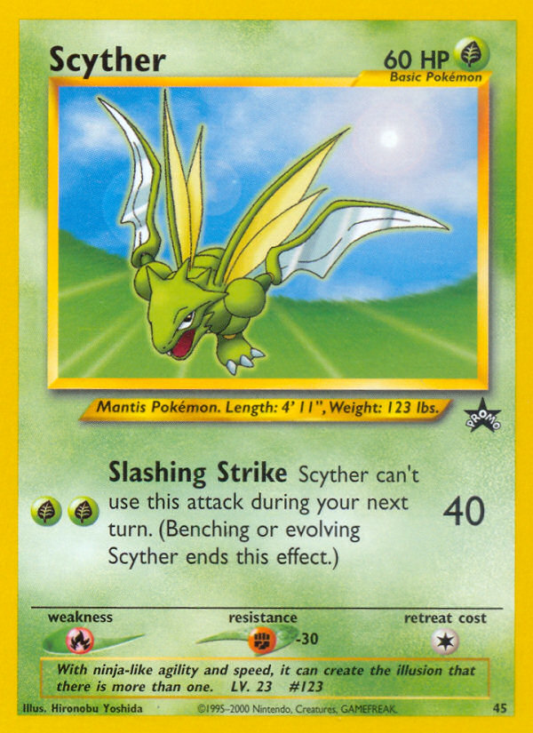 Scyther (45) [Wizards of the Coast: Black Star Promos] | Anubis Games and Hobby